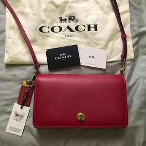 Coach 1941 dinky crossbody bag red